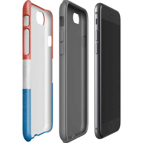 Croatia Flag Distressed iPhone SE (2nd & 3rd Gen) Pro Case